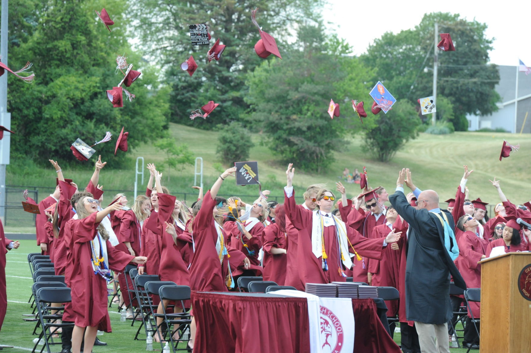 Westosha Central High School Class of 2021 commencement